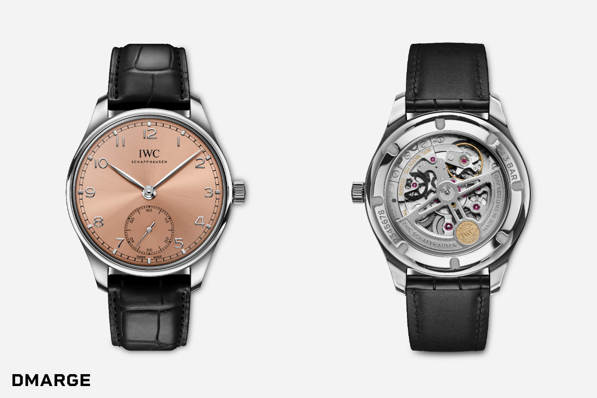 UK Perfect Replica IWC’s New Salmon Dial Portugieser Is A Full Course Meal Of A Watch