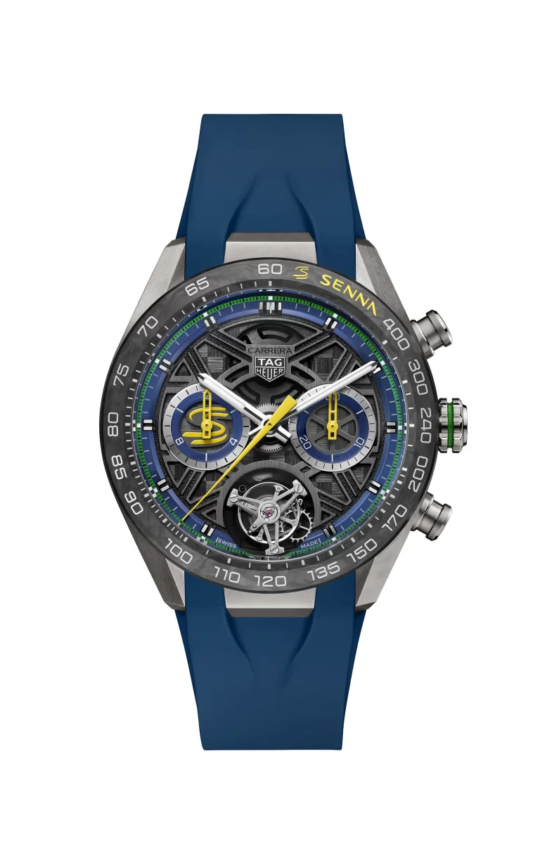 Perfect Swiss Replica TAG Heuer Carrera Chronograph Tourbillon X Senna Watches