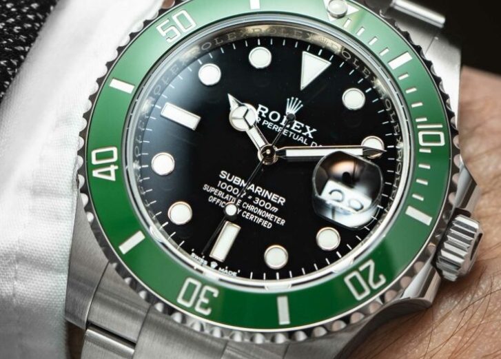 The Not-So-Anniversary Perfect Replica Rolex Submariner 126610LV Green Ceramic ‘Kermit’ Watches UK