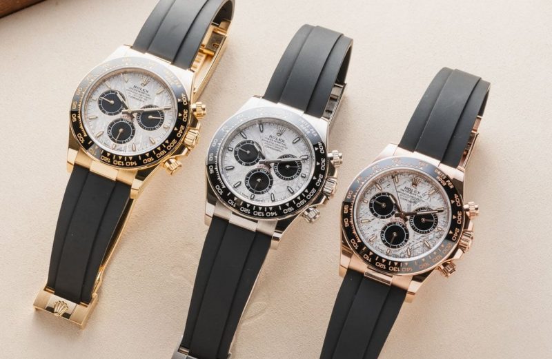 Astronomical Exclusivity: Top Replica Rolex Watches Introduce Three New Daytona Watches With Meteorite Dials
