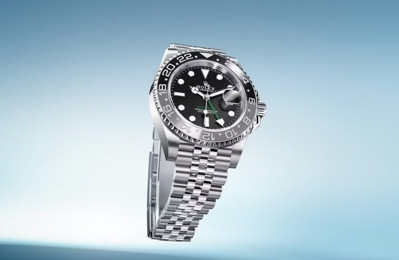 The Swiss Replica Rolex GMT-Master II Watches UK With Grey And Black Ceramic Bezels
