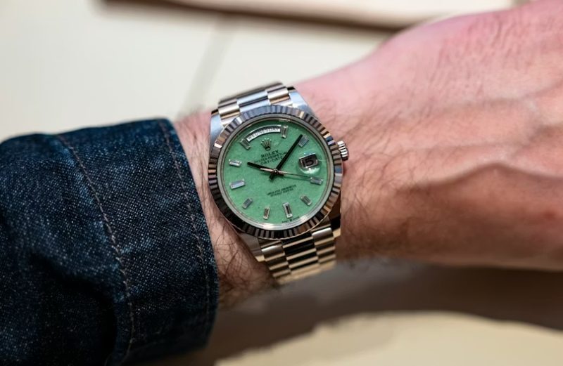 The Best Replica Rolex Oyster Perpetual Day-Date 40 Watches UK In Jubilee Gold