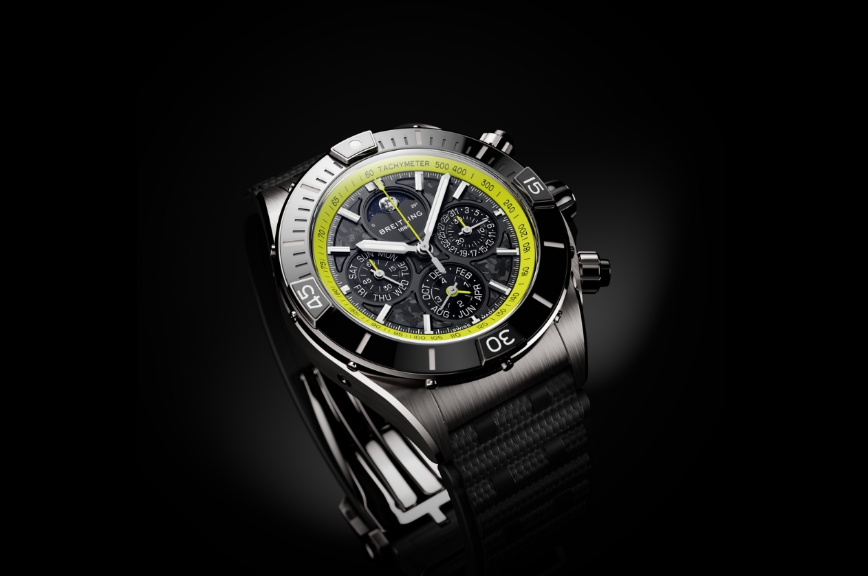 Breitling Super Chronomat Valhalla carbon dial