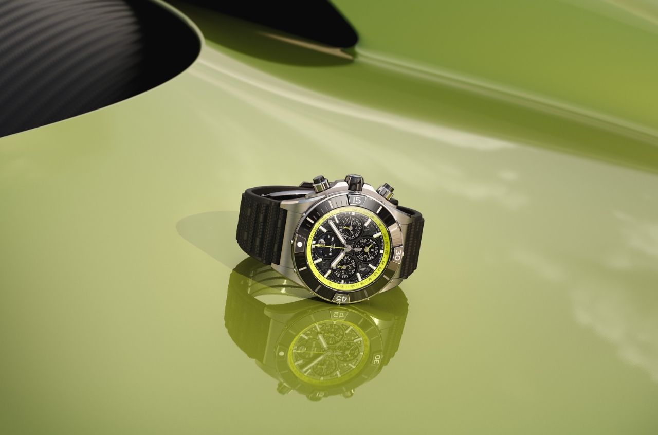 Breitling Valhalla Super Chronomat with carbon fibre dial