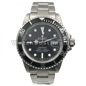 Popular 40MM Rolex Submariner Fake Watches Sales For Men With Black Bezels