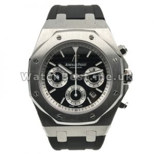 Stable Black Dials 42MM Replica Audemars Piguet Royal Oak Watches With Steel Cases For Men Online