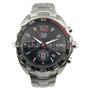 Strong Male Quartz Movements Fake Tag Heuer Formula 1 Sparkling Watches Sales With Black Bezels