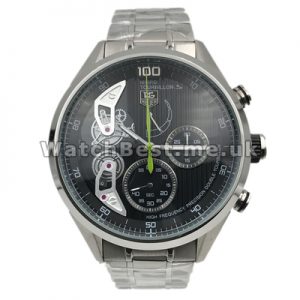 Mysterious Male Black Dials Fake Tag Heuer Mikro Tourbillons Watches Online With Steel Cases