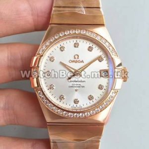 Male 38MM Fake Omega Constellation Watches With Automatic Movements
