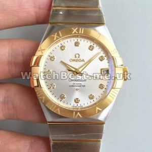 Male 38MM Fake Omega Constellation Automatic Movements Watches