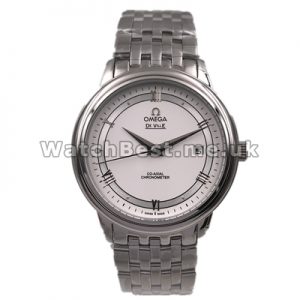40MM Omega De Ville Hour Vision Fake Automatic Watches For Men