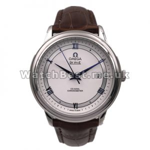 Blue Hands 40MM Replica Omega De Ville Hour Vision Automatic Male Watches