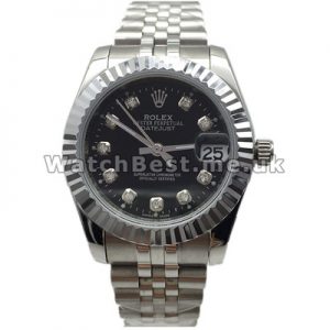 Precious 31MM Rolex  Datejust Copy Watches With Shiny Diamond Hour Markers