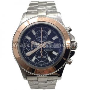 Functional UK Quartz Breitling SuperOcean Heritage Copy Watches With Rose Gold Bezels Online
