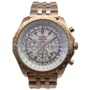 Valuable Swiss Breitling Bentley Fake Watches With Rose Gold  Steel Cases And Bracelets