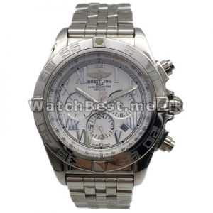 Fashionable Roman Numerals UK Breitling Chronomat 44 Fake Watches With White Dials Online