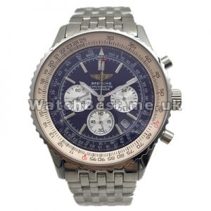 Functional Steel Bezels Male Replica Breitling Navitimer Watches With Black Dials UK Sale