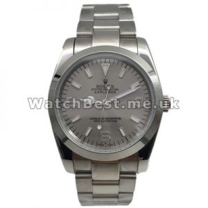 Concise 36MM Professional Rolex Explorer Copy Watches With Steel Bracelets And Cases