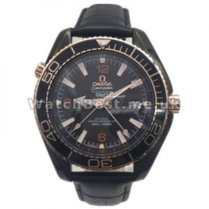 New Cool Rose Gold  Tungsten Steel Cases Omega Planet Ocean Fake Watches Sale For Men
