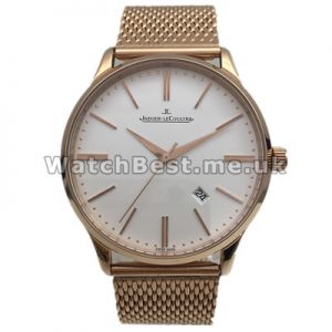 42MM Rose Gold Hands And Cases Jaeger-LeCoultre MASTER ULTRA THIN Replica Watches For Men