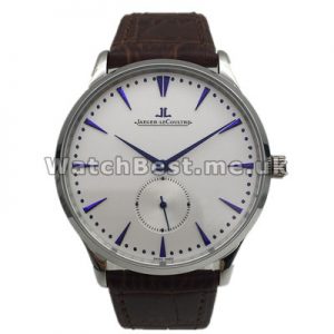 Distinctive Blue Hands And Indexes Jaeger-LeCoultre MASTER ULTRA THIN Replica Watches With Steel Cases