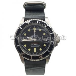 Male Green Nylon Straps UK Rolex Restoring Ancient Ways Copy Watches With Steel Cases