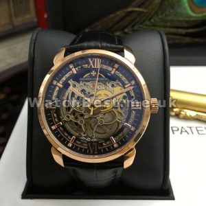 Novel Roman Numerals Swiss Vacheron Constantin Patrimony Fake Watches With Steel Cases UK