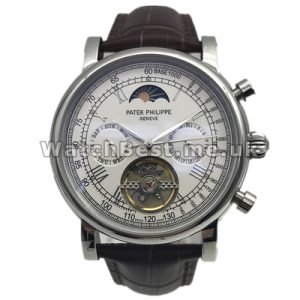 Special Automatic Movements Patek Philippe Complicated Replica Watches With Steel Cases Online