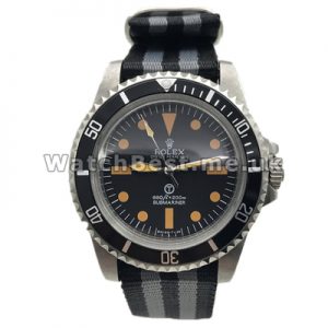 Cool Black  Gray Nylon Straps Rolex Restoring Ancient Ways Replica Watches With Black Dials
