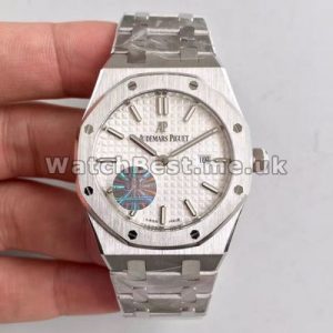 Female White Dials 33MM Audemars Piguet Royal Oak Copy Watches With Steel Cases