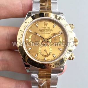 Valuable Gold Dials And Swiss Automatic Movements Male Rolex Daytona 7750 Replica Watches Sale