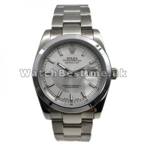 Hot-selling White Dials Rolex Datejust Fake Watches For Men With 36MM Steel Cases