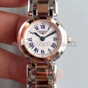 Female Swiss Quartz Movements 26MM Longines Primaluna Copy Watches With Rose Gold  Steel Cases