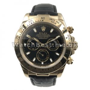 Functional Automatic Movements Rolex Daytona Copy Watches For Men With Rose Gold Steel Cases