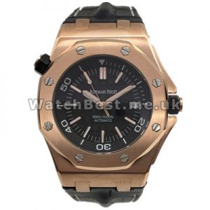 Precise Male Automatic Replica Audemars Piguet Royal Oak Offshore Watches With Rose Gold Steel Cases