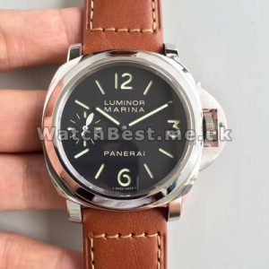 Male 44MM Fake Panerai Luminor PAM 00111 Watches With Black Dials Online