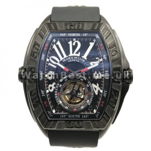 New Unique 48MM Male Franck Muller Conquistador GPG Copy Watches With Black Dials