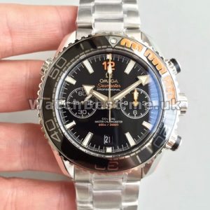 Steel Bracelets 45.5MM Omega Planet Ocean Replica Automatic Watches For Men
