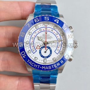 Automatic 44MM Replica Rolex Yacht-Master II Blue Bezels Male Watches
