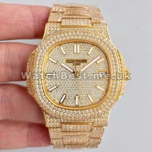 Brilliant 40MM Male Patek Philippe Nautilus Replica Automatic Watches