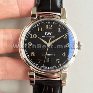 Automatic IWC Da Vinci Fake 40MM Black Dials Watches For Men